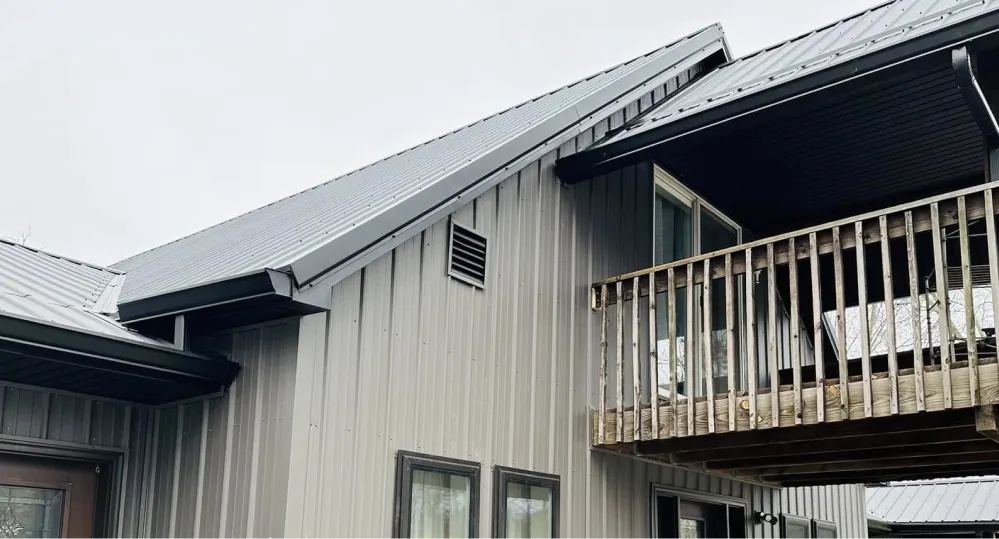 Metal Roof Installation 1